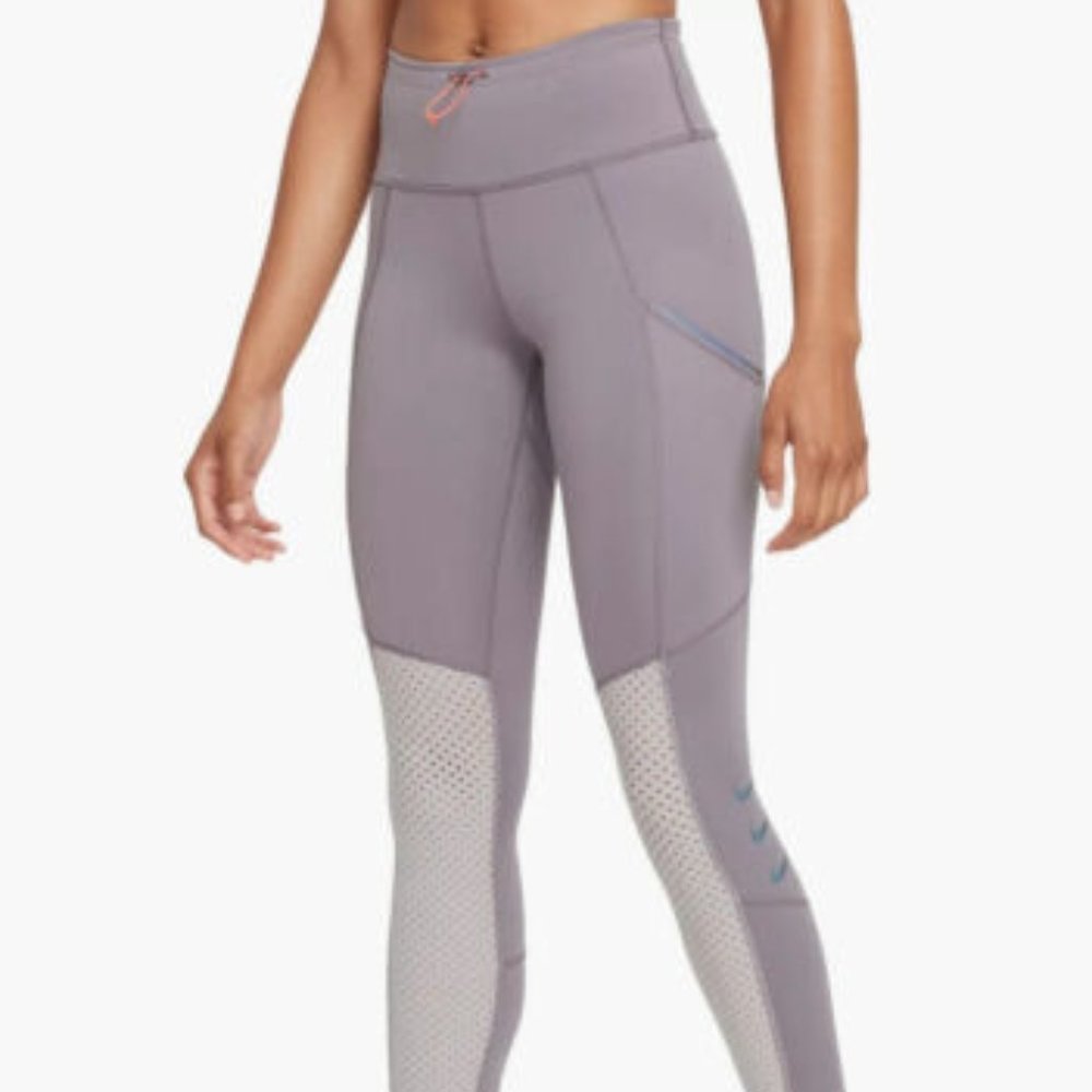 NWT NIKE Size XS $110 Women's Dri-FIT Run Division Epic Luxe 7/8 Running Leggi